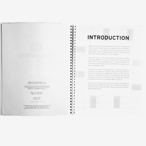 TV Guide Crossword Books Set of 2 - Picture 5 of 7